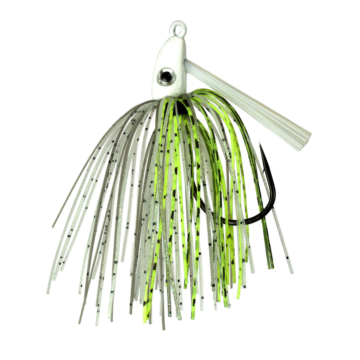 Trophy Bass Swim Jig 2-Pack 1-4 Ounce-Green Back Shad