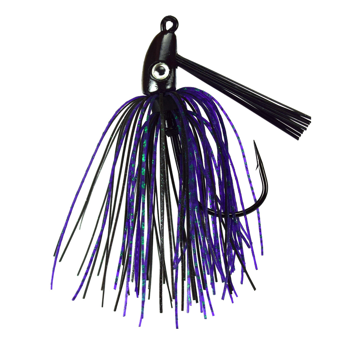Trophy Bass Swim Jig 2-Pack 3-8 Ounce-Junebug