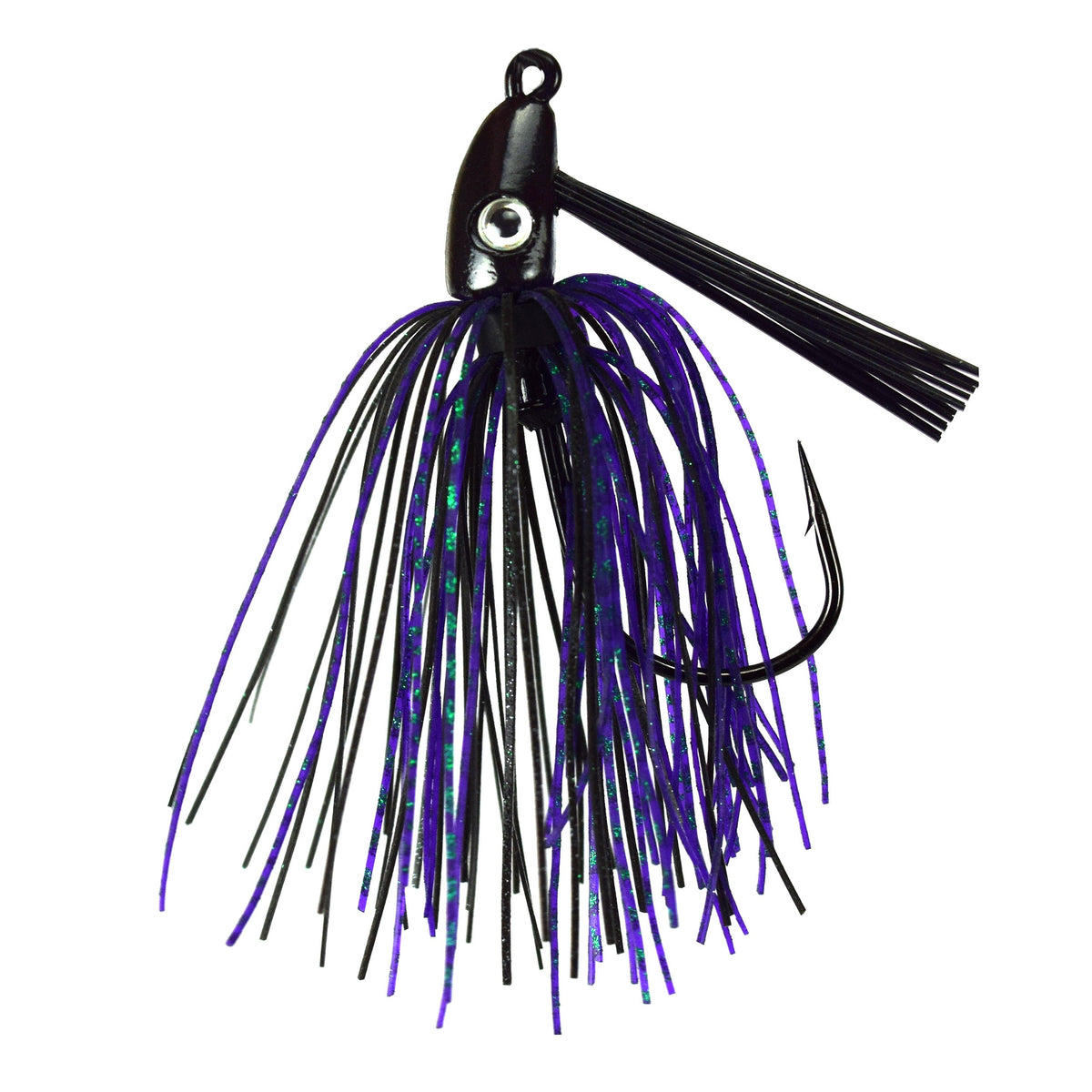 Trophy Bass Swim Jig 2-Pack 1-2 Ounce-Junebug