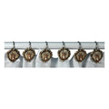 Shower Curtain Hooks - Antler with Deer