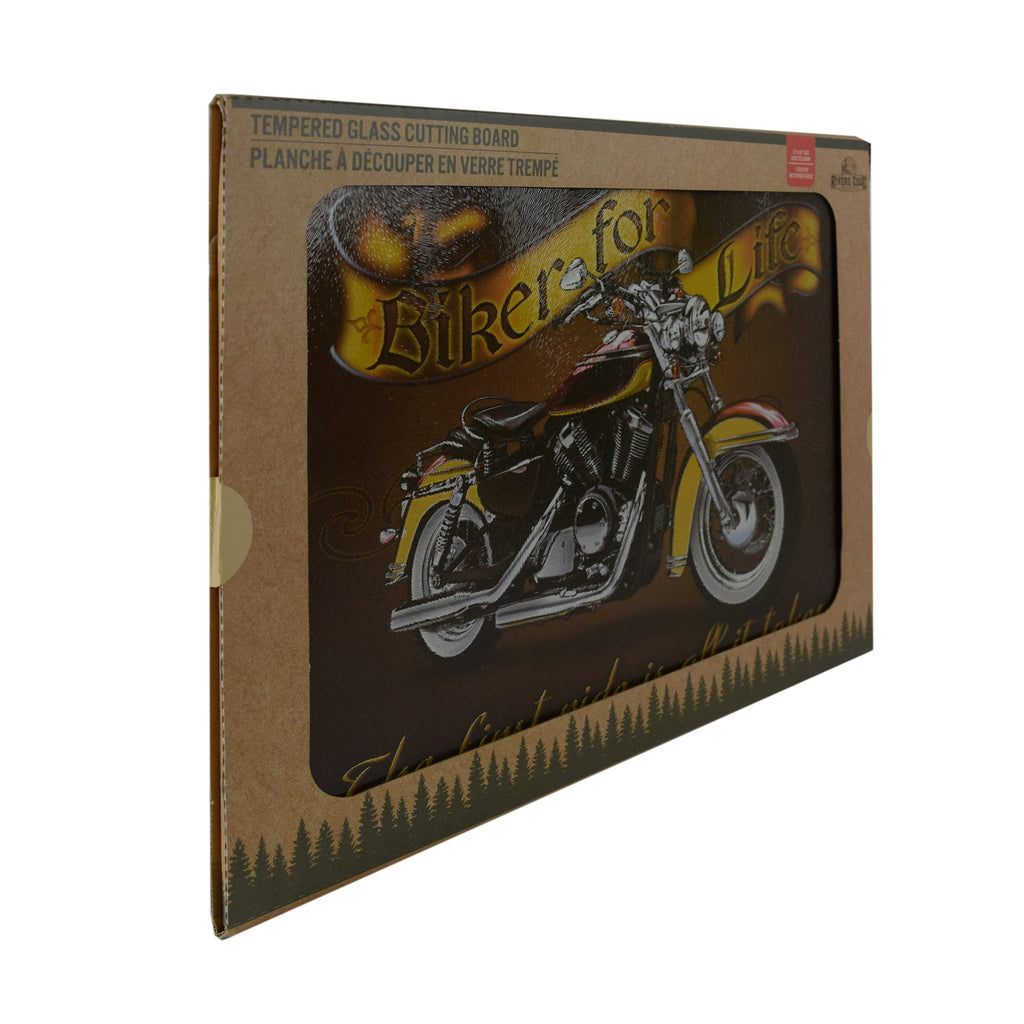 Cutting Board 12in x 16in-Biker for Life