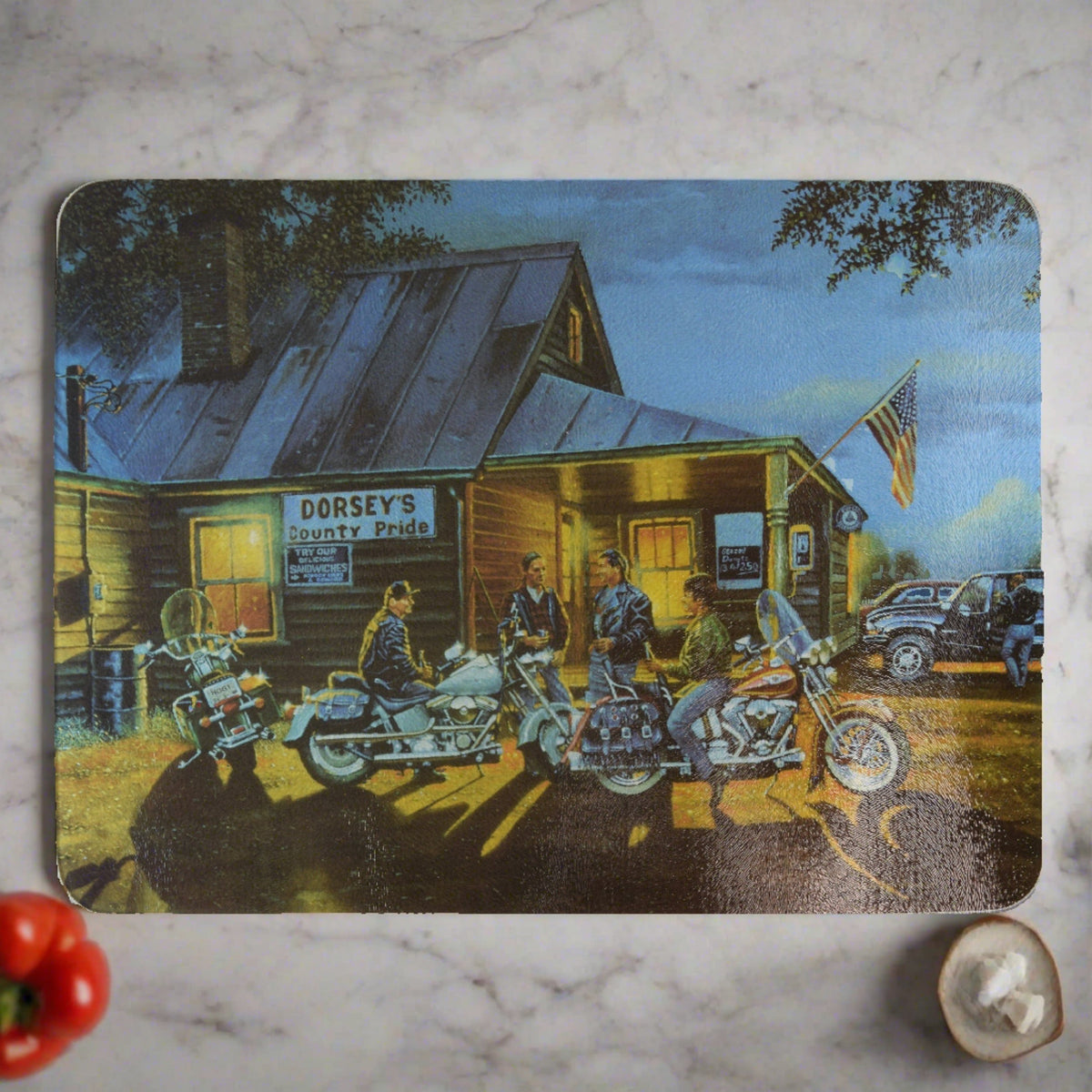Cutting Board 12in x 16in-Dorsey's County Pride