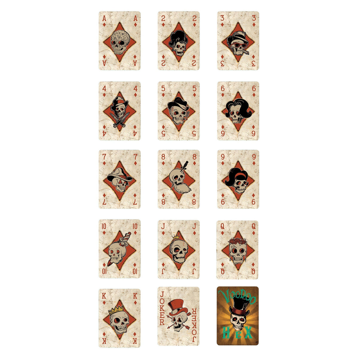 Playing Cards-Voodoo Hex