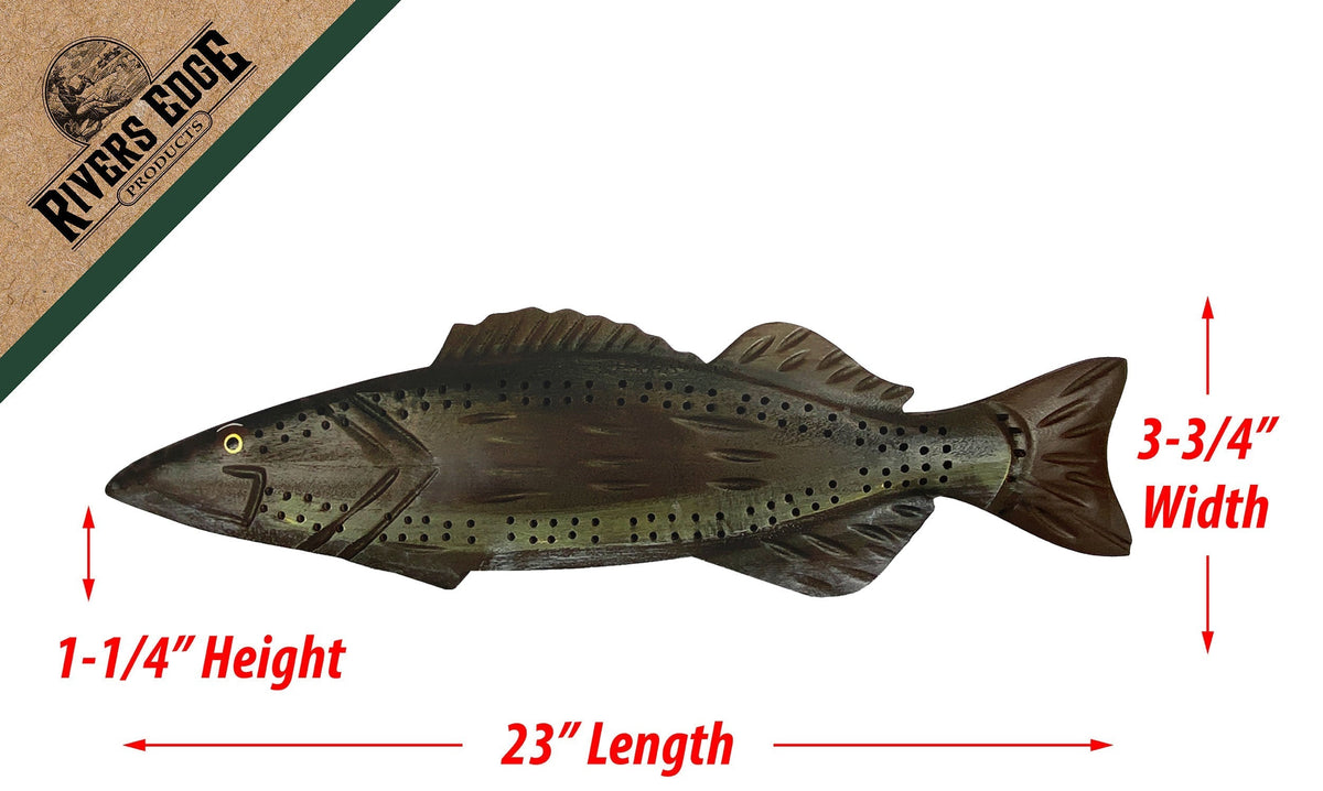 Cribbage Board-Fish