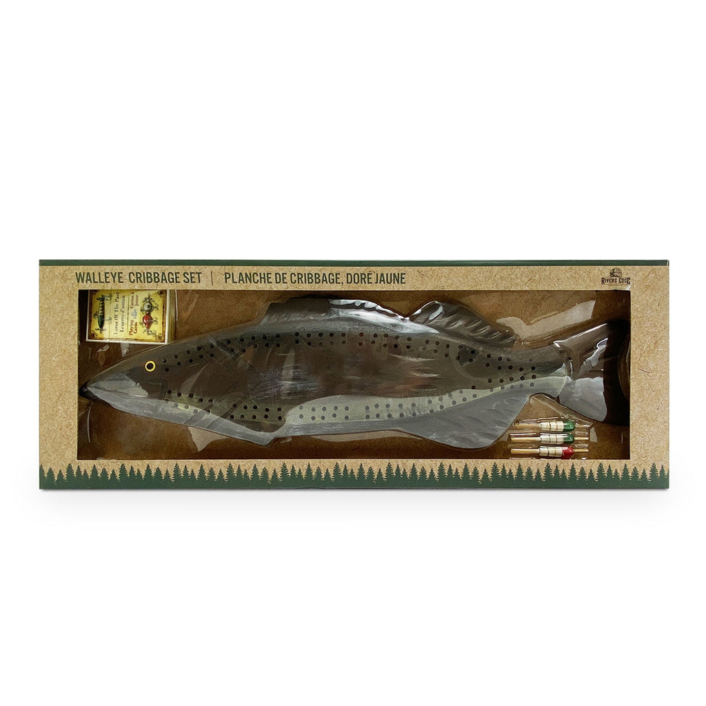 Cribbage Board-Fish