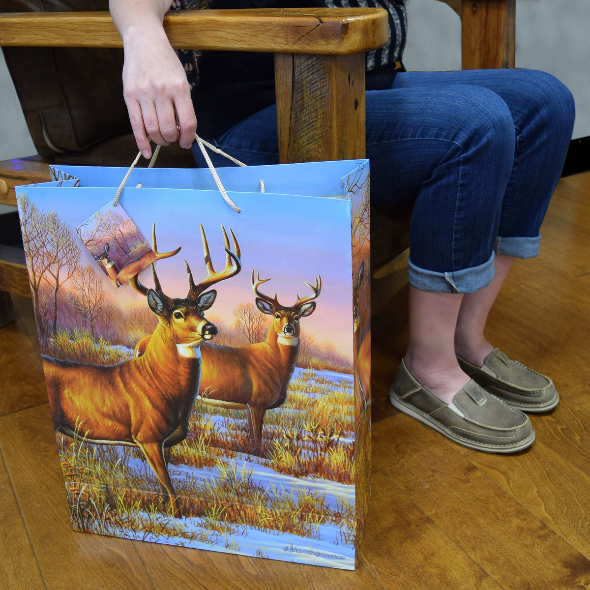 Gift Bag Large-Deer