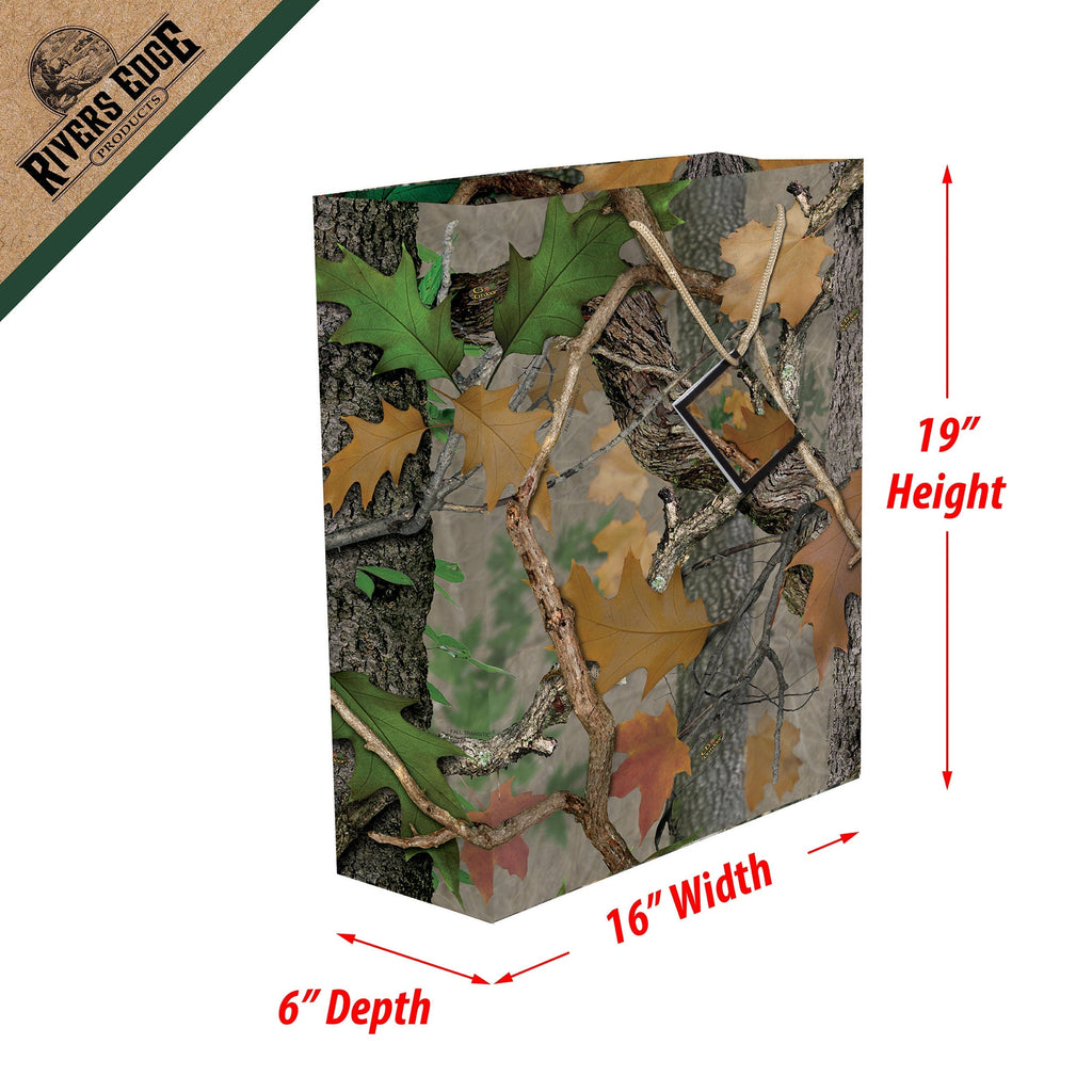 Gift Bag Large-Camo Green