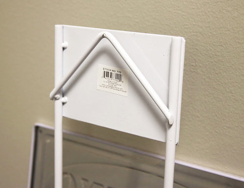 Display Rack for Metal Signs
