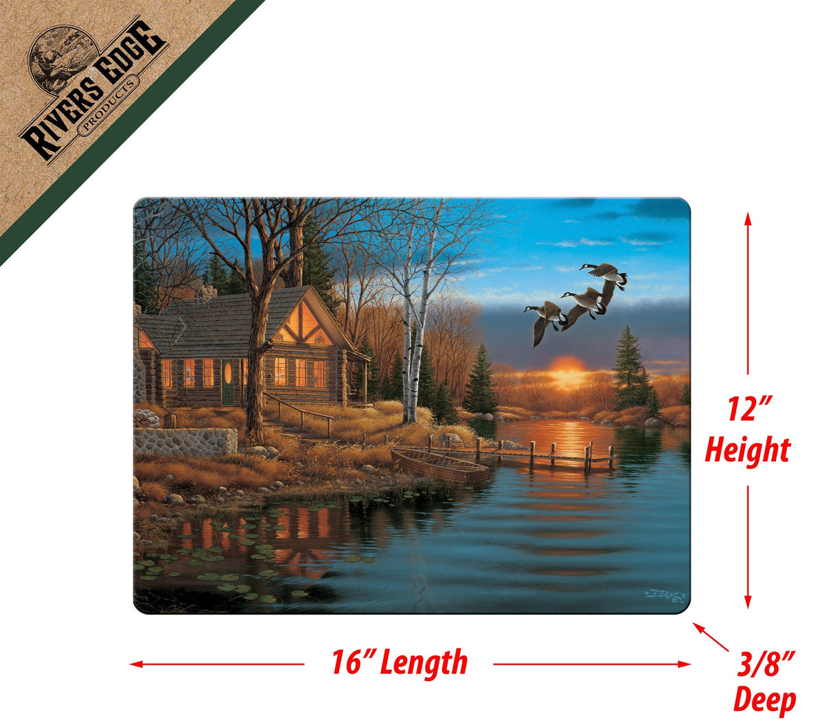 Cutting Board 12in x 16in-12pc Assorted Cabin