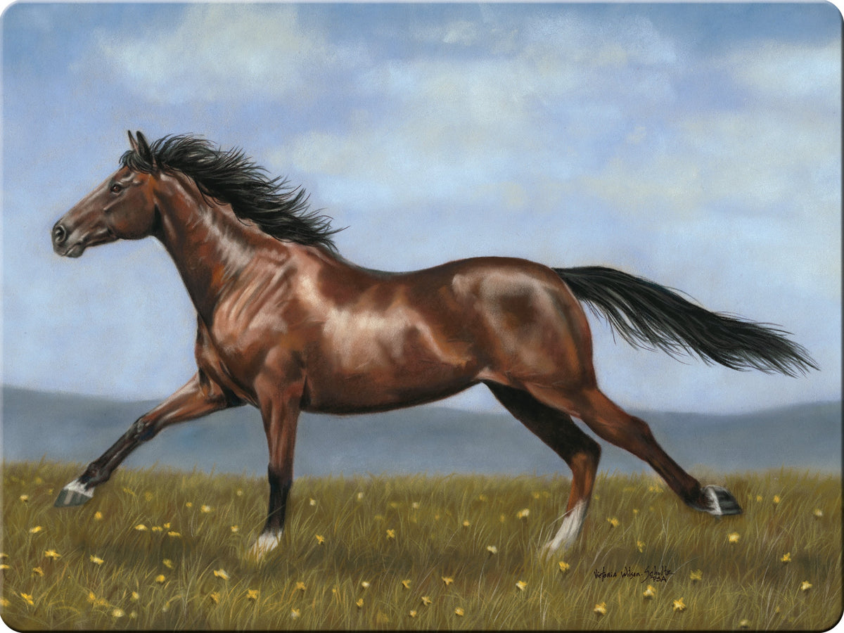Cutting Board 12in x 16in-12pc Assorted Horse