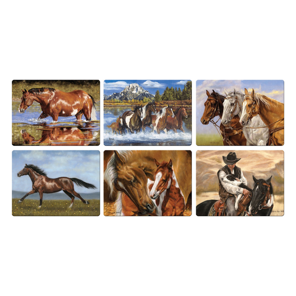Cutting Board 12in x 16in-12pc Assorted Horse