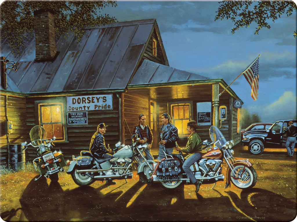 Cutting Board 12in x 16in-12pc Assorted Motorcycle