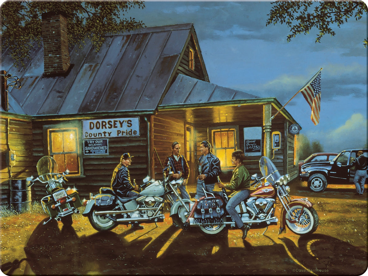 Cutting Board 12in x 16in-12pc Assorted Motorcycle