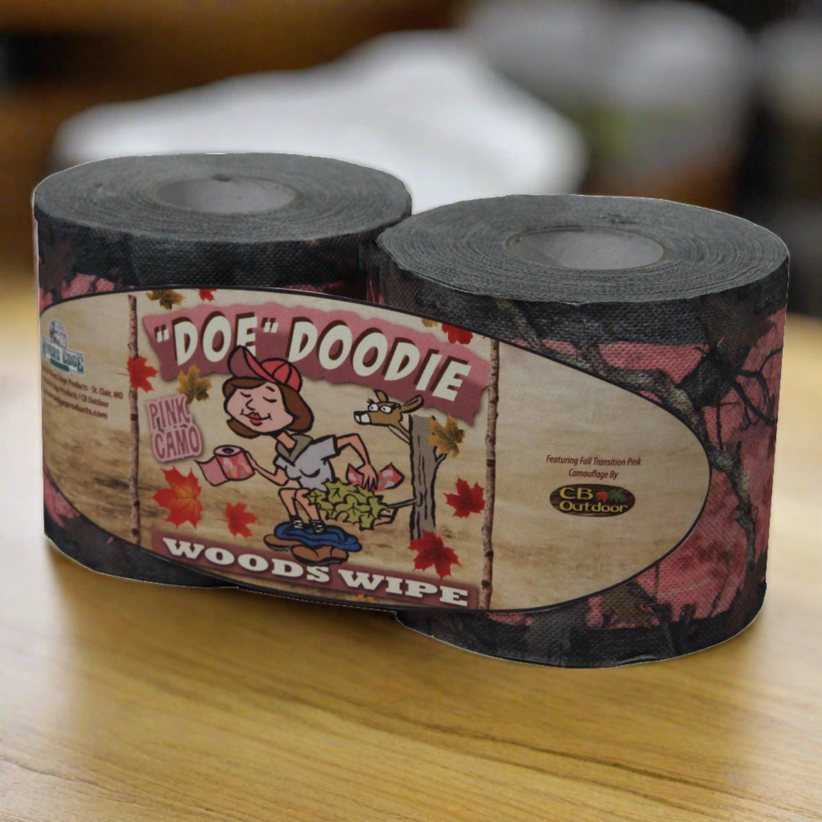 Toilet Paper 2-Pack-Pink Camo