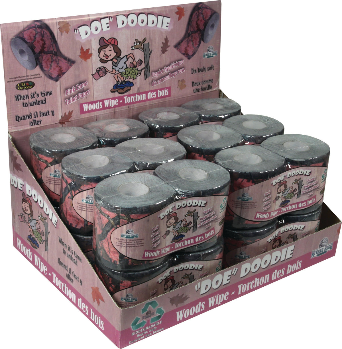 Toilet Paper 2-Pack-Pink Camo