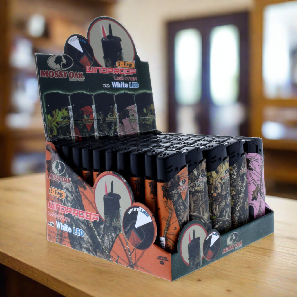Lighter-Mossy Oak LED 50 Piece Display