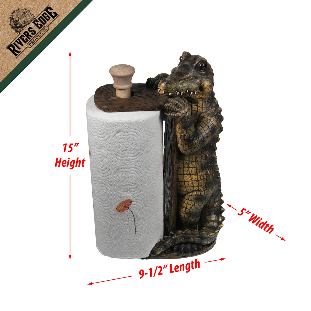 Paper Towel Holder-Alligator