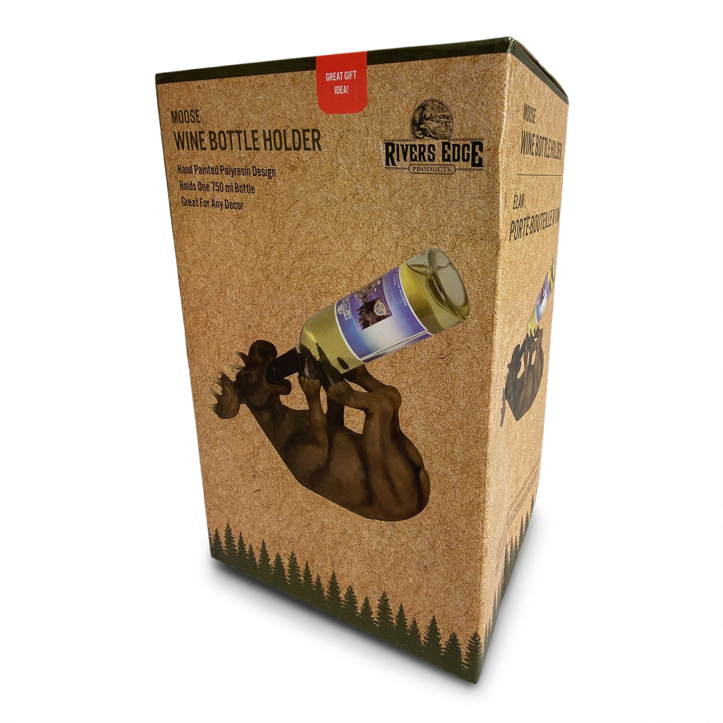Wine Bottle Holder-Moose