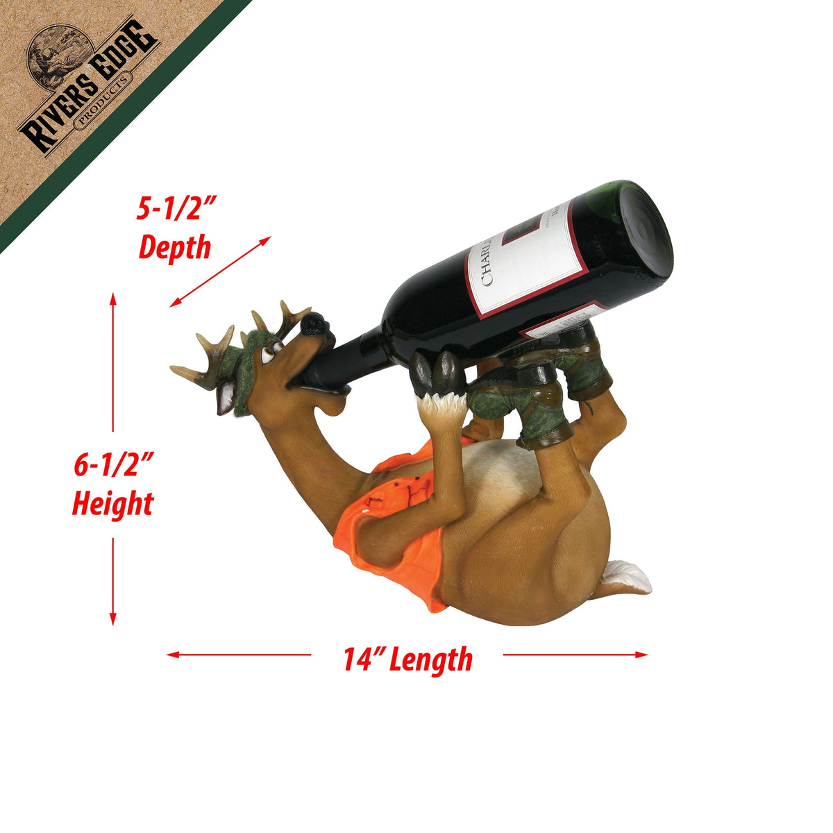 Wine Bottle Holder-Deer
