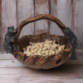 Basket-Wood-Look Bear