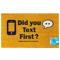 Rivers Edge Products Coir Mat 30x18-Text First