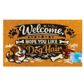 Rivers Edge Products Coir Mat 30x18-Hope You Like Dog Hair