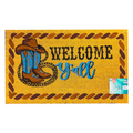 Rivers Edge Products Coir Mat 30x18-Welcome Y'all