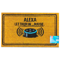 Rivers Edge Products Coir Mat 30x18-Alexa Let Them In