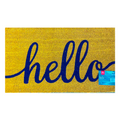 Rivers Edge Products Coir Mat 30x18-Hello Script