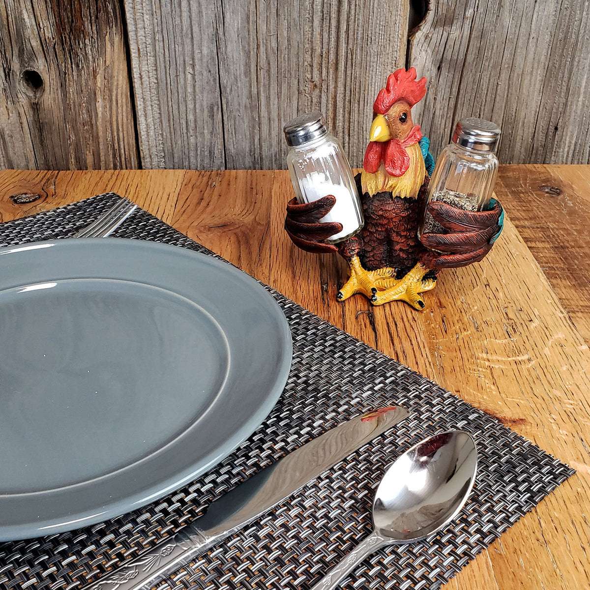 Salt and Pepper Shakers-Rooster