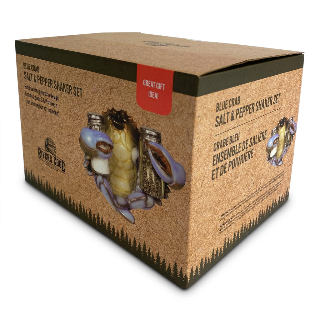 Salt and Pepper Shakers-Blue Crab
