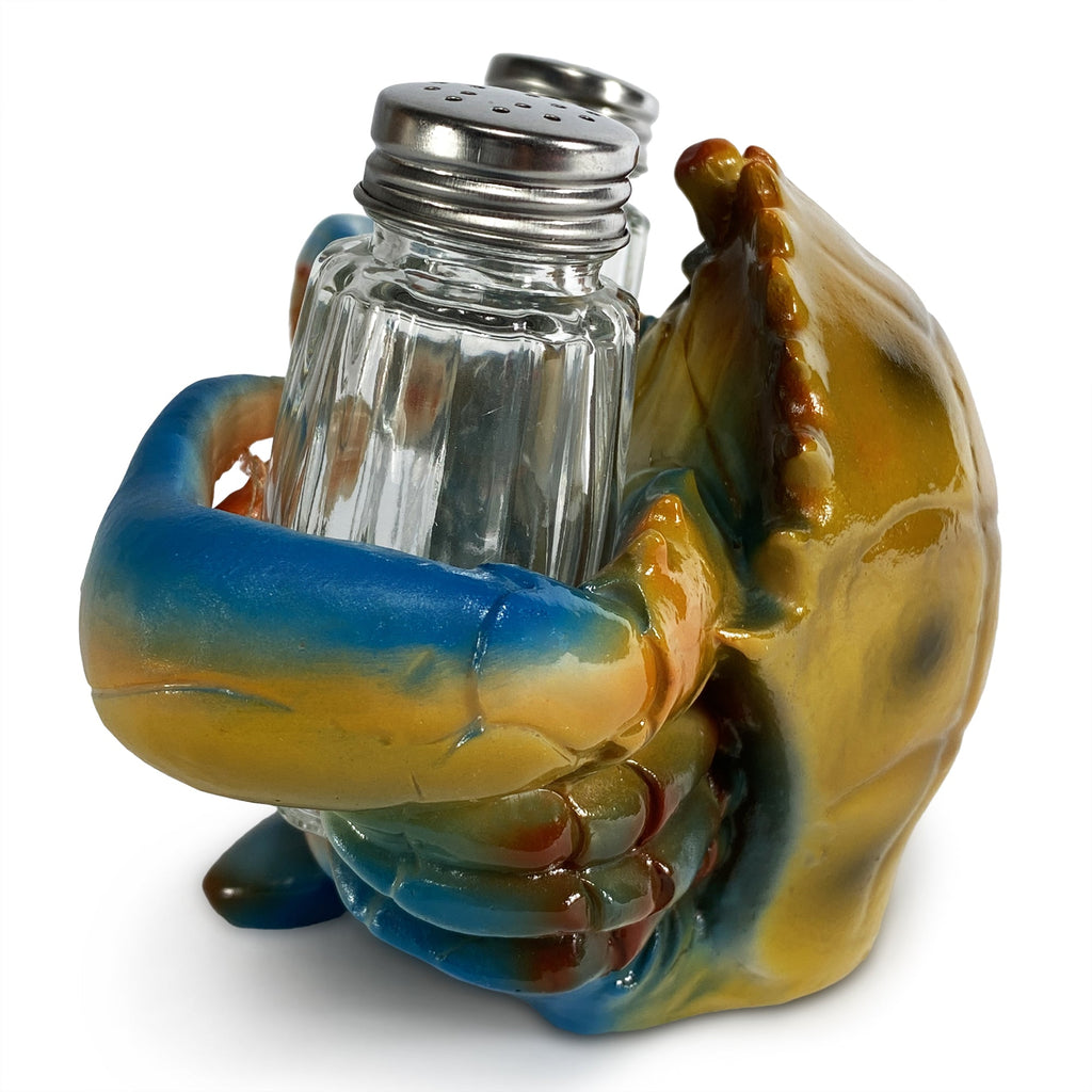 Salt and Pepper Shakers-Blue Crab