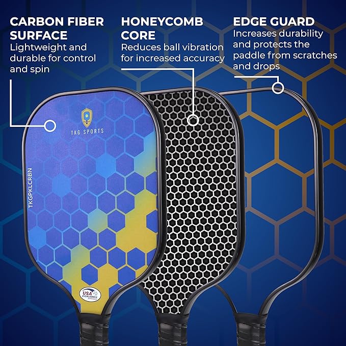Carbon FIber Pickleball Set