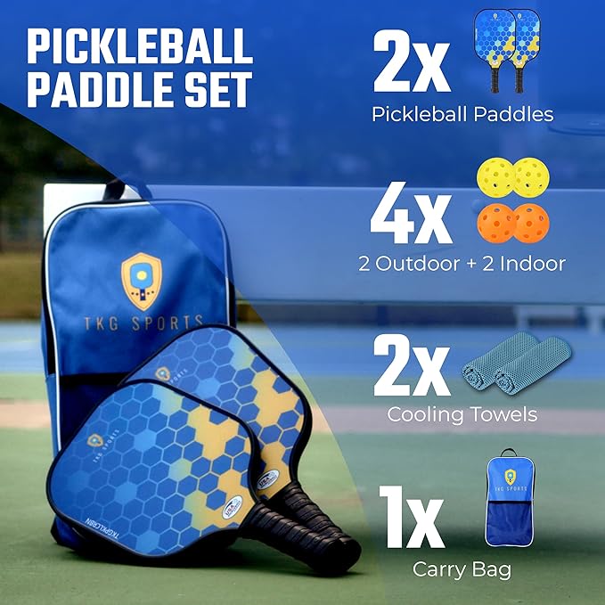 Carbon FIber Pickleball Set