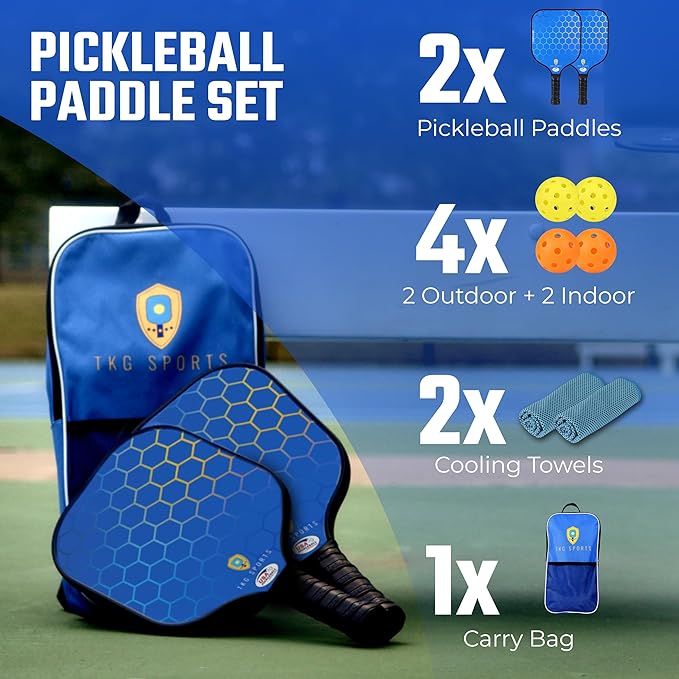 Fiberglass Pickleball Set