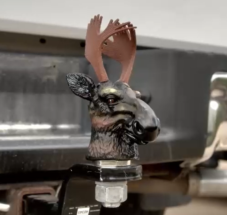 Trailer Ball Cover-Moose