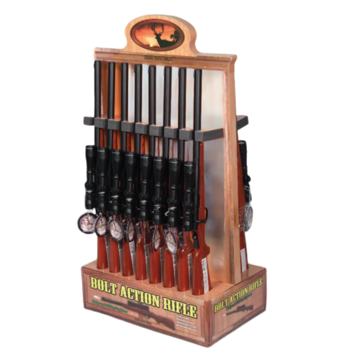 Gibson BBQ Lighter-Bolt Action Rifle-16 Piece Display