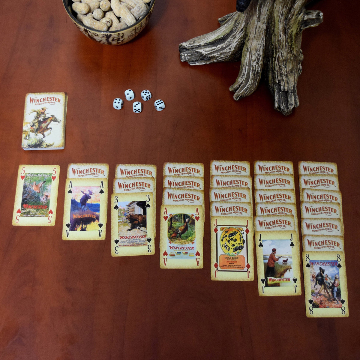 Playing Cards and Dice in Tin-Winchester